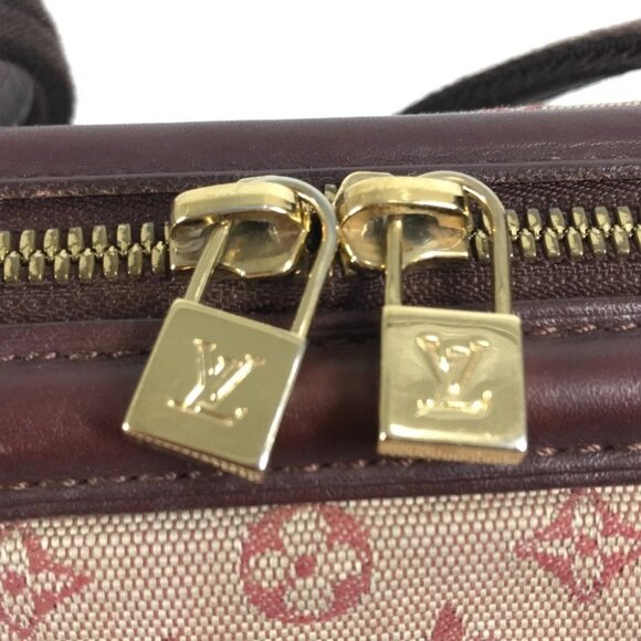 LOUIS VUITTON M92216 Josephine PM Hand Bag Monogram Mini Canvas Slys Red - Picture 11 of 16